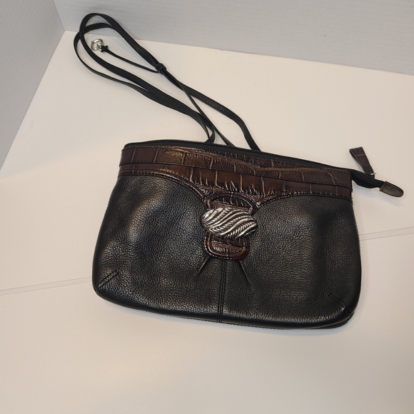 Brighton Purse Crossbody Secret Life Black - Picture 2 of 16